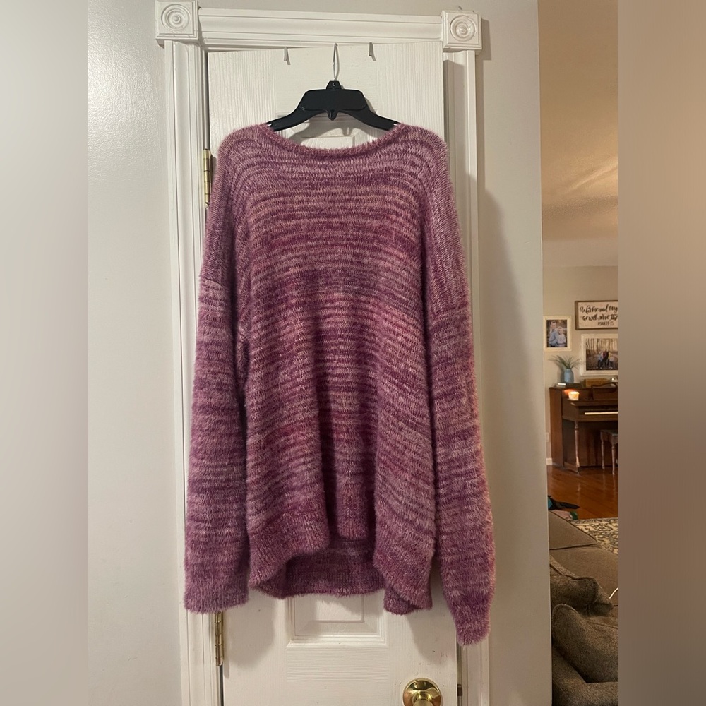Purple sweater